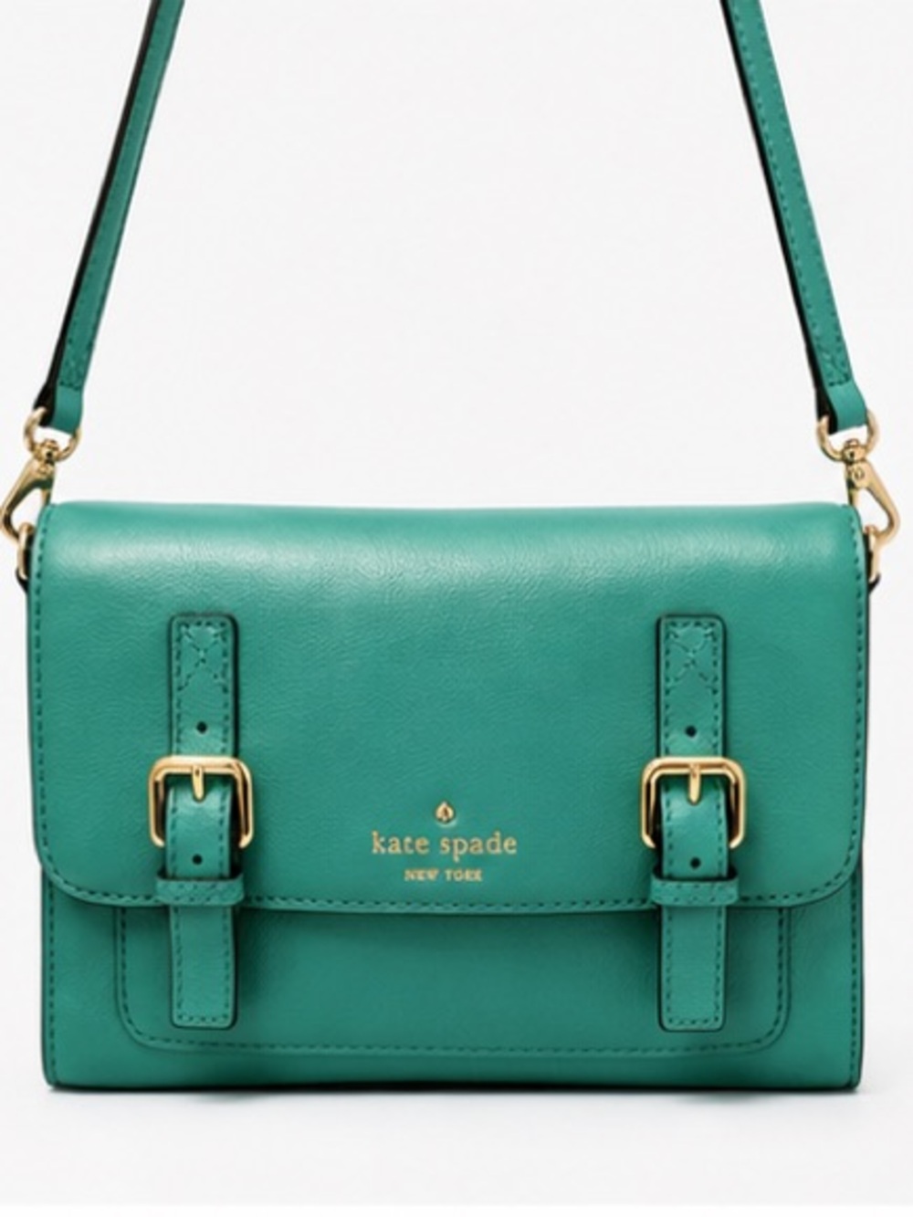 kate spade Teal Leather Crossbody Bag